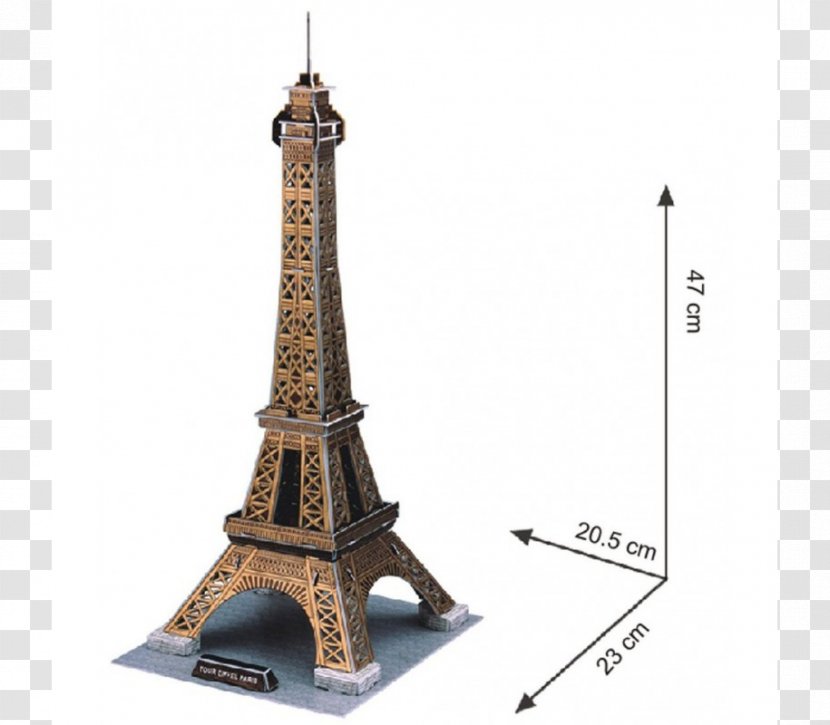 Eiffel Tower Puzz 3D Leaning Of Pisa Three-dimensional Space - Architecture - Iffel Transparent PNG