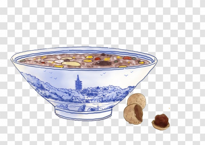 Laba Congee Festival Traditional Chinese Holidays Layue - Hand-painted Rice Porridge Transparent PNG