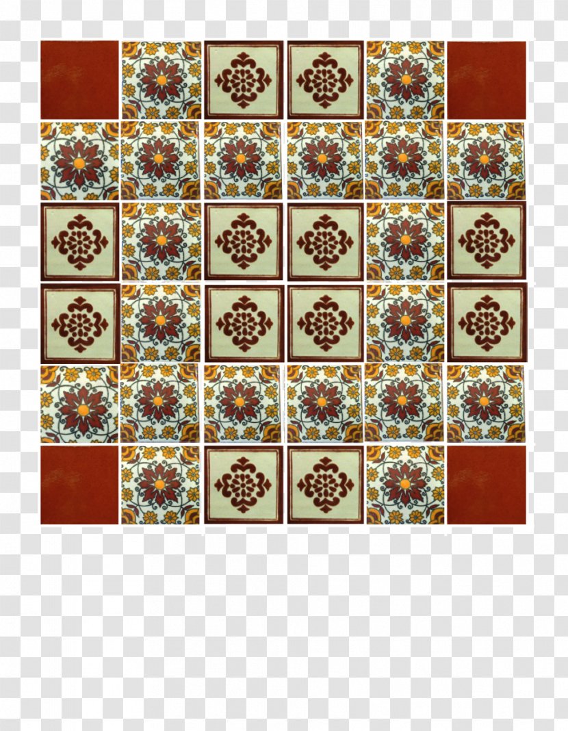 Textile Symmetry Pattern Art Flooring - Meter - Rustic Kitchen Design Ideas Tile Transparent PNG