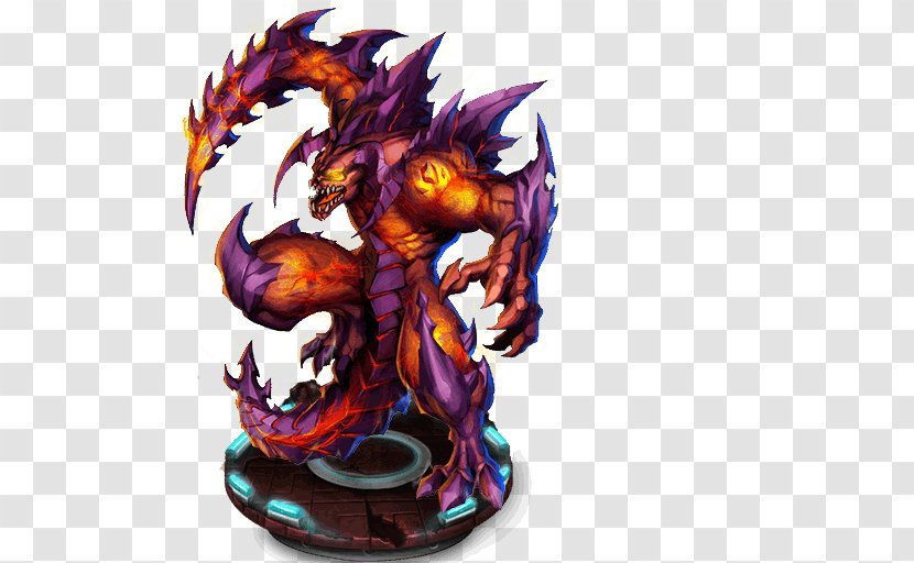 Legendary Creature Dragon Demon - Fiction - Volcano Transparent PNG