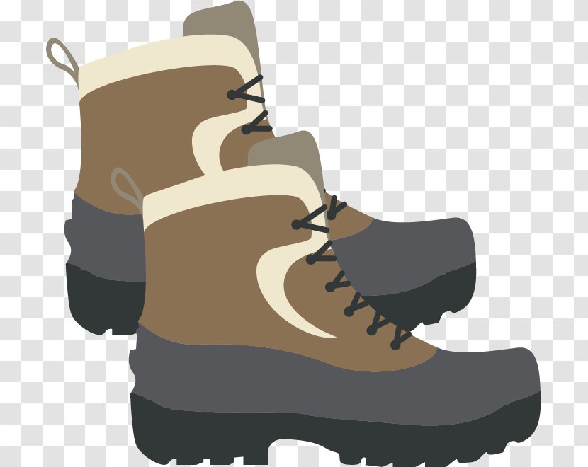 Boot Shoe - Material - Vector Gray Snow Boots Transparent PNG