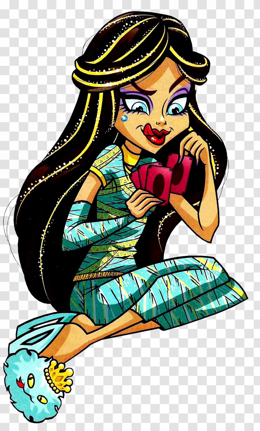 Ghoul Monster High Cleo De Nile Doll Frankie Stein - Clawdeen Wolf Transparent PNG