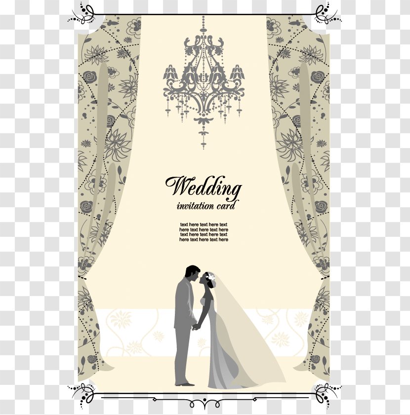 Wedding Invitation Clip Art - Paper - Valentine Illustration Transparent PNG