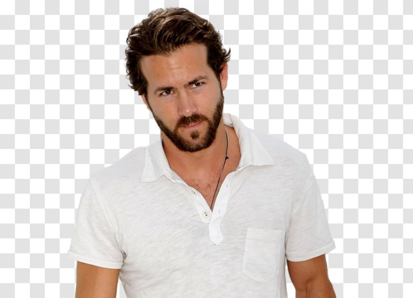 Ryan Reynolds Beard Logan Hal Jordan Actor - Neck Transparent PNG