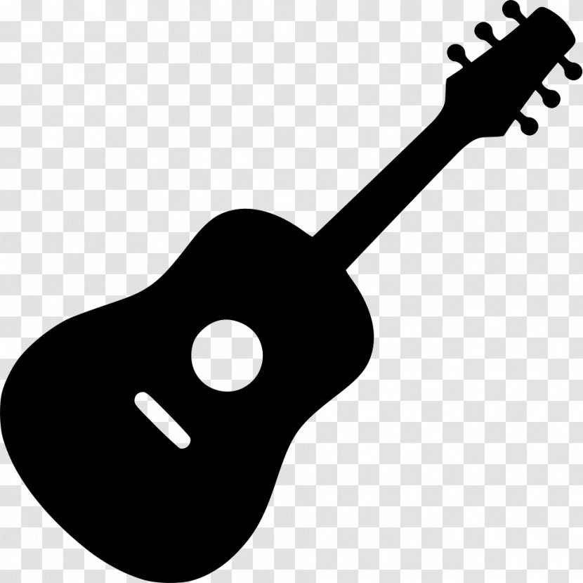Steel-string Acoustic Guitar - Silhouette Transparent PNG