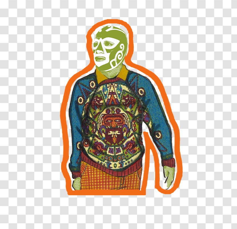 T-shirt Outerwear Illustration Font Organism - Orange Sa - Lucha Graphic Transparent PNG
