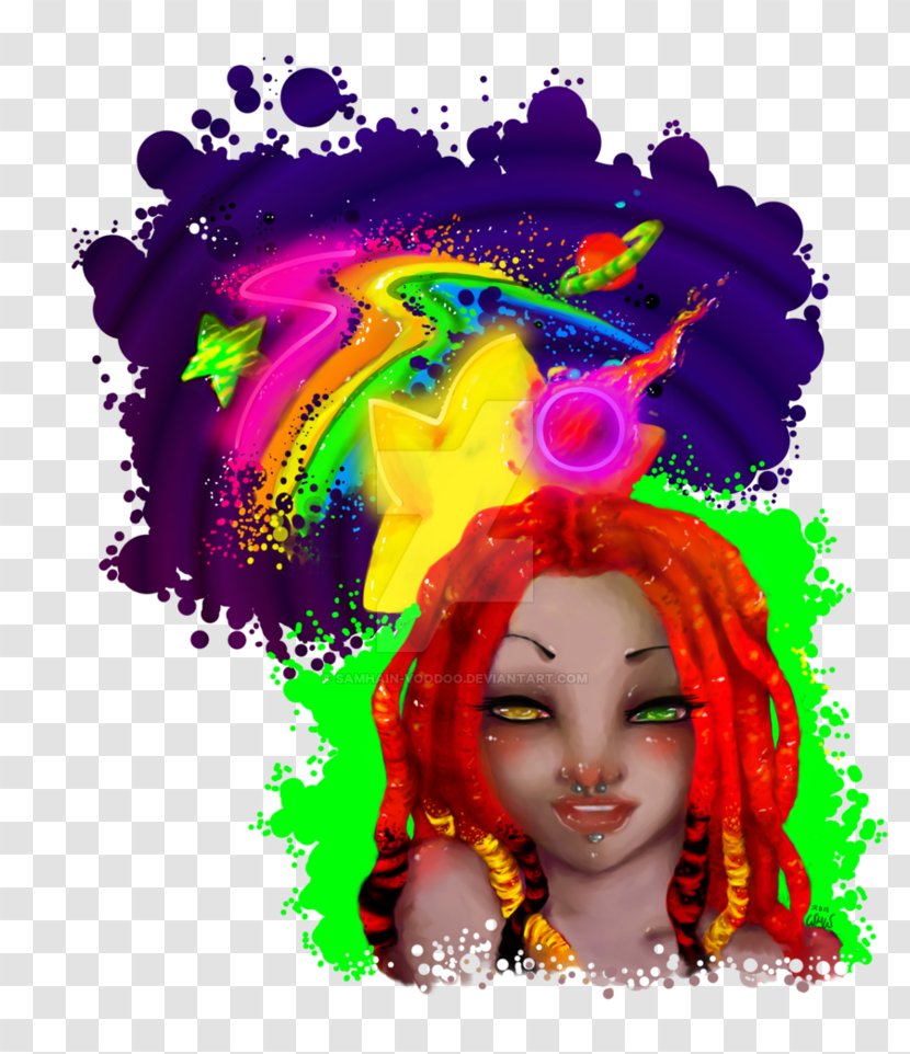 Graphic Design Hair Coloring Desktop Wallpaper - Art Transparent PNG