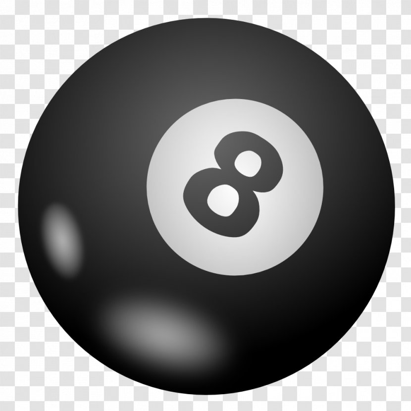 Magic 8-Ball Eight-ball Billiards Pool Billiard Balls Transparent PNG
