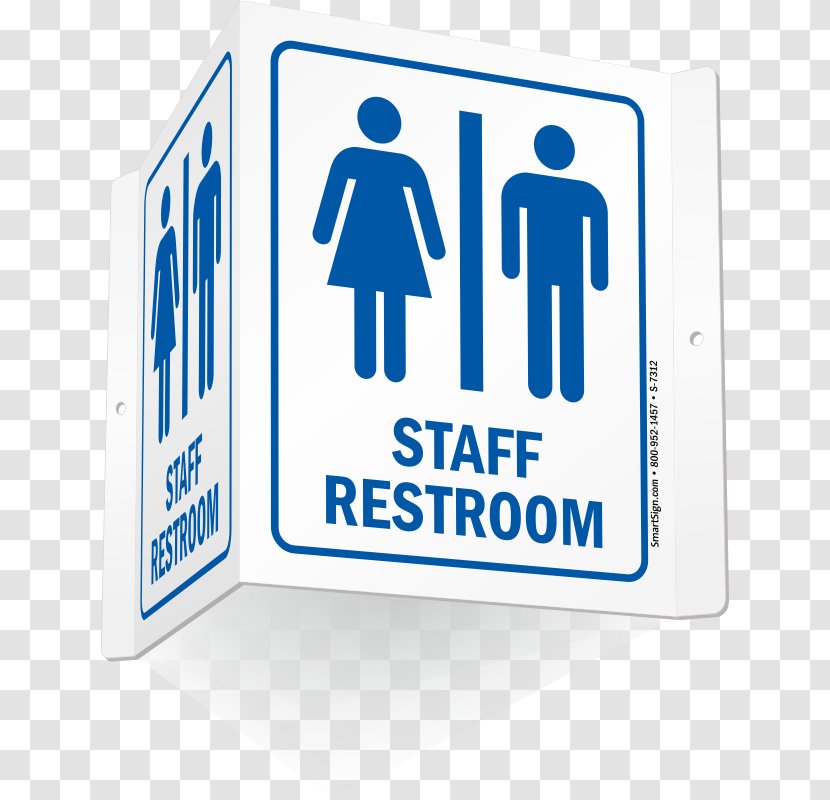 Unisex Public Toilet Bathroom Sign - Brand Transparent PNG