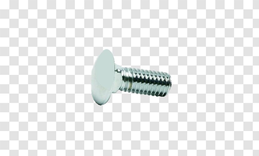 ISO Metric Screw Thread Fastener - Chromium Plated Transparent PNG