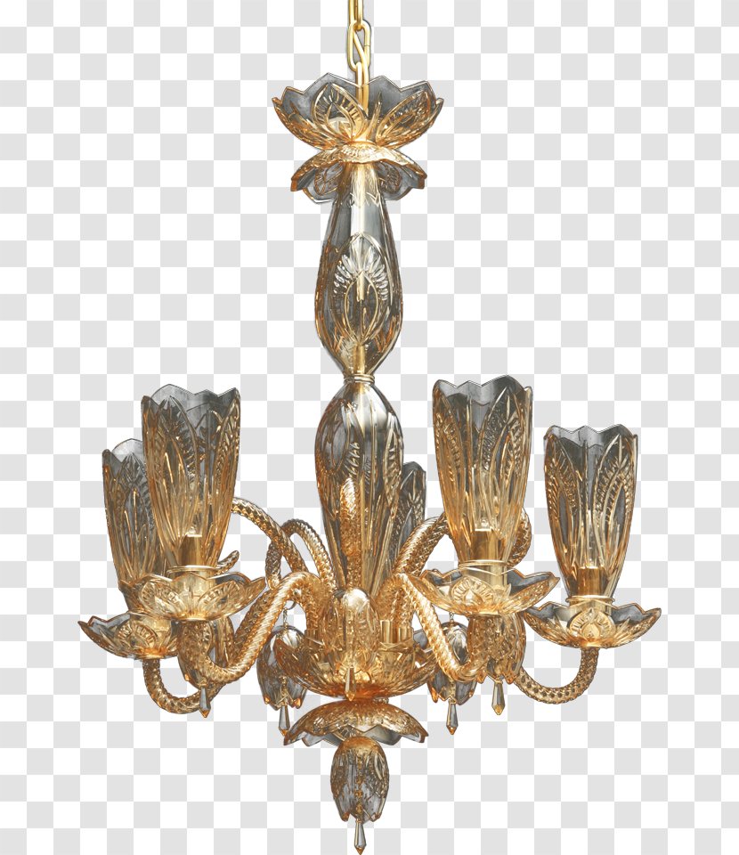 Chandelier 01504 Brass Ceiling Light Fixture - Flattened The Imperial Palace Transparent PNG
