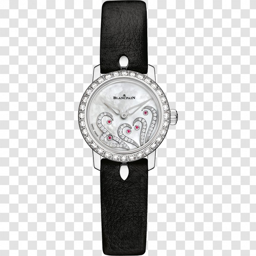 Automatic Watch Blancpain Tourbillon Jewellery - Horology - Valentine Black Watches Female Form Transparent PNG