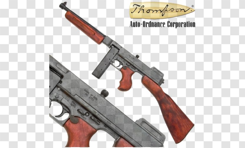Second World War Thompson Submachine Gun Firearm MP 40 - Flower Transparent PNG