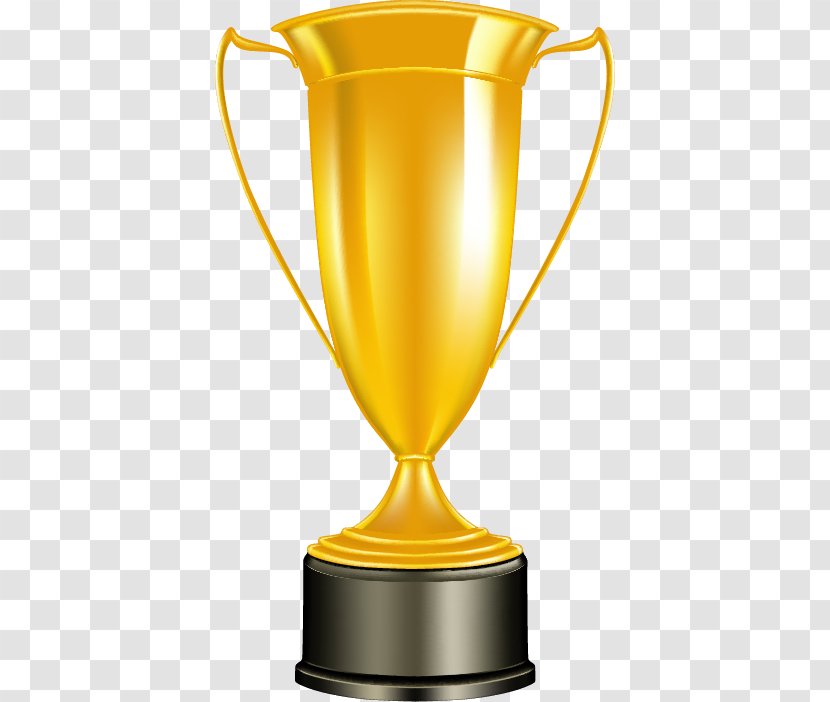 Gold Royalty-free Trophy Clip Art - Yellow - Awards Transparent PNG