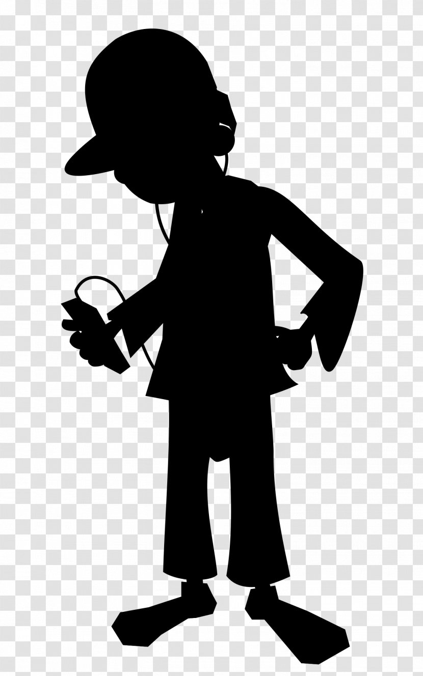 Black & White - Fiction - M Human Behavior Clip Art Character Transparent PNG