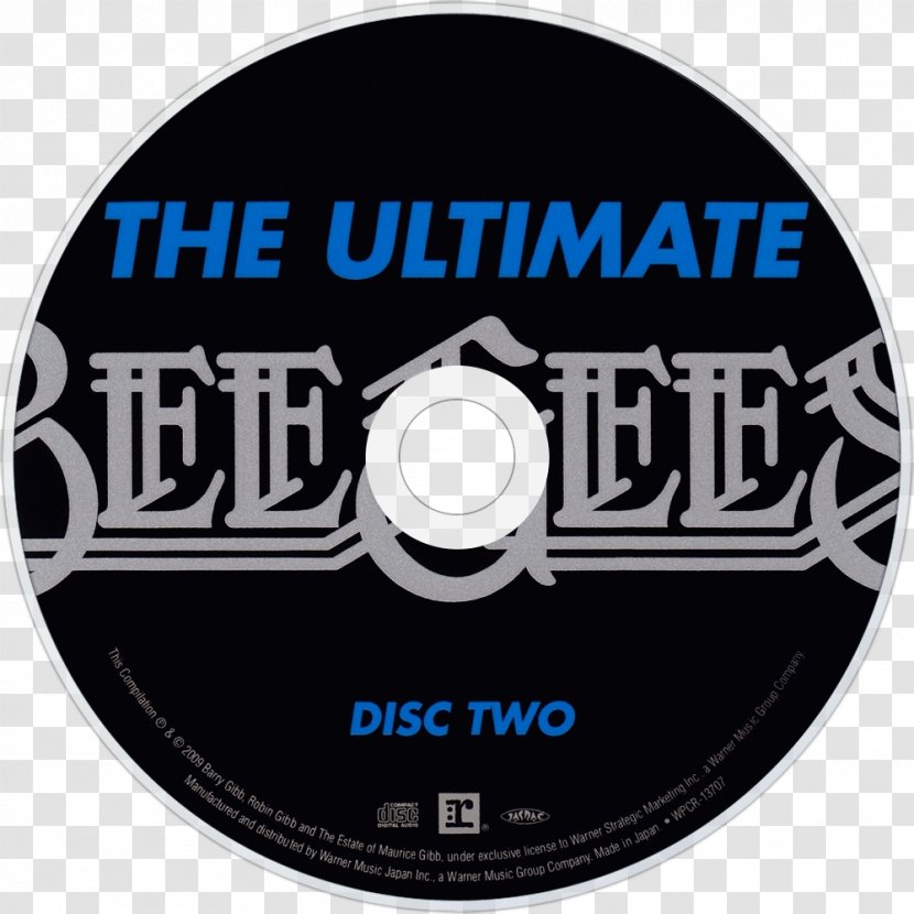 Compact Disc The Very Best Of Bee Gees Living Eyes Ultimate - Silhouette Transparent PNG