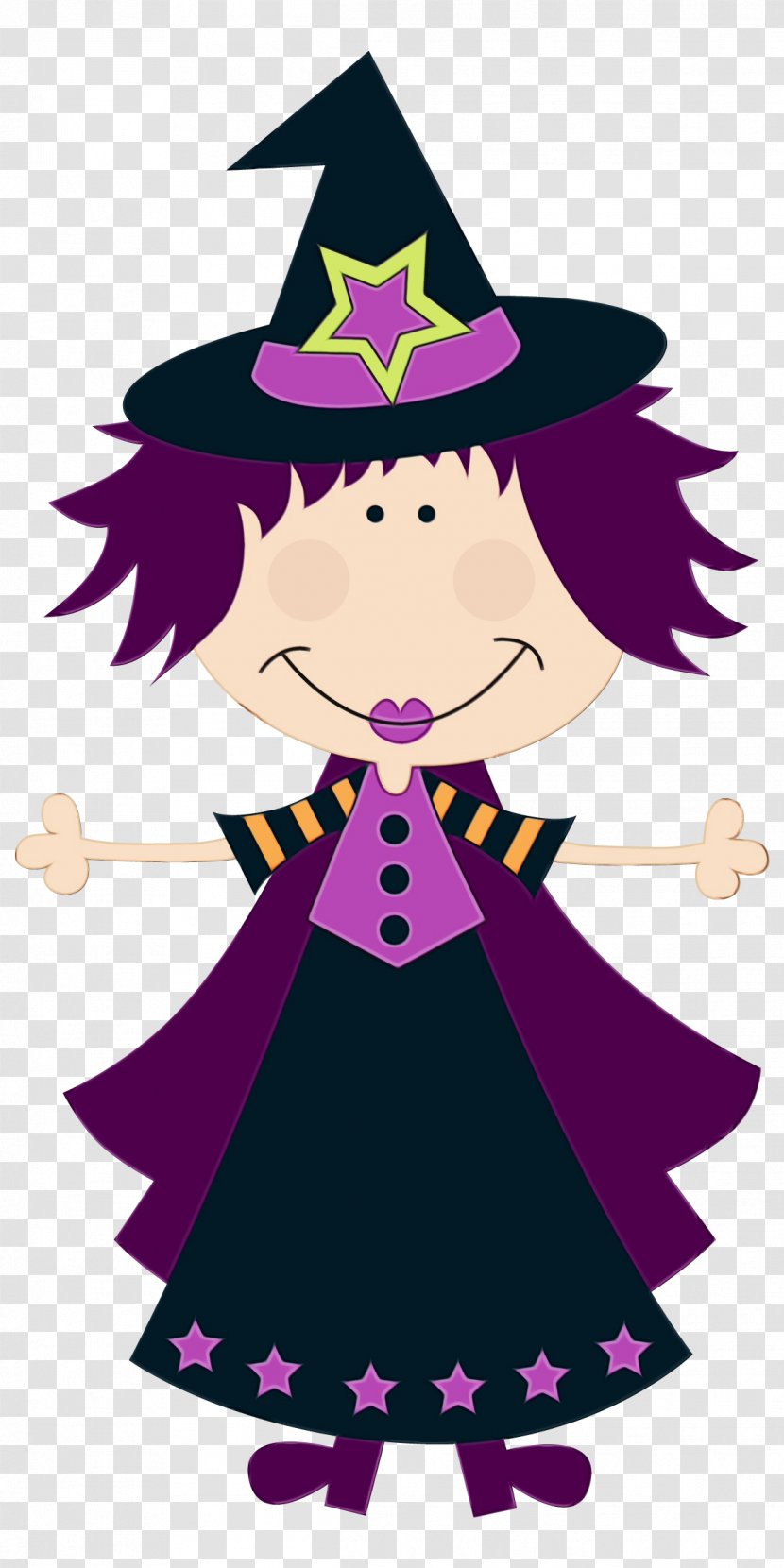 Halloween Witch Hat - Costume - Broom Accessory Transparent PNG
