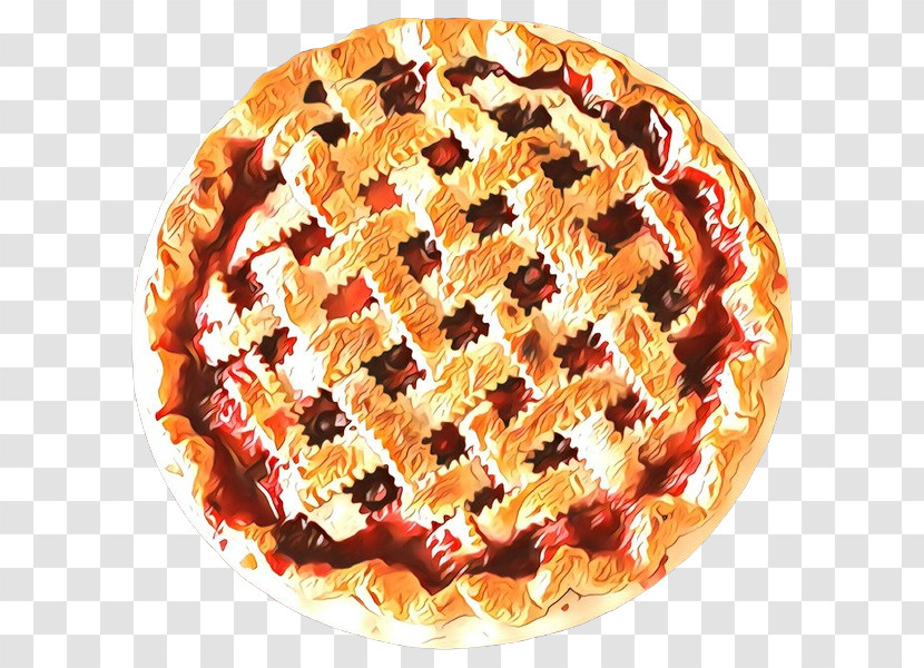 Dish Food Cuisine Cherry Pie Linzer Torte Transparent PNG