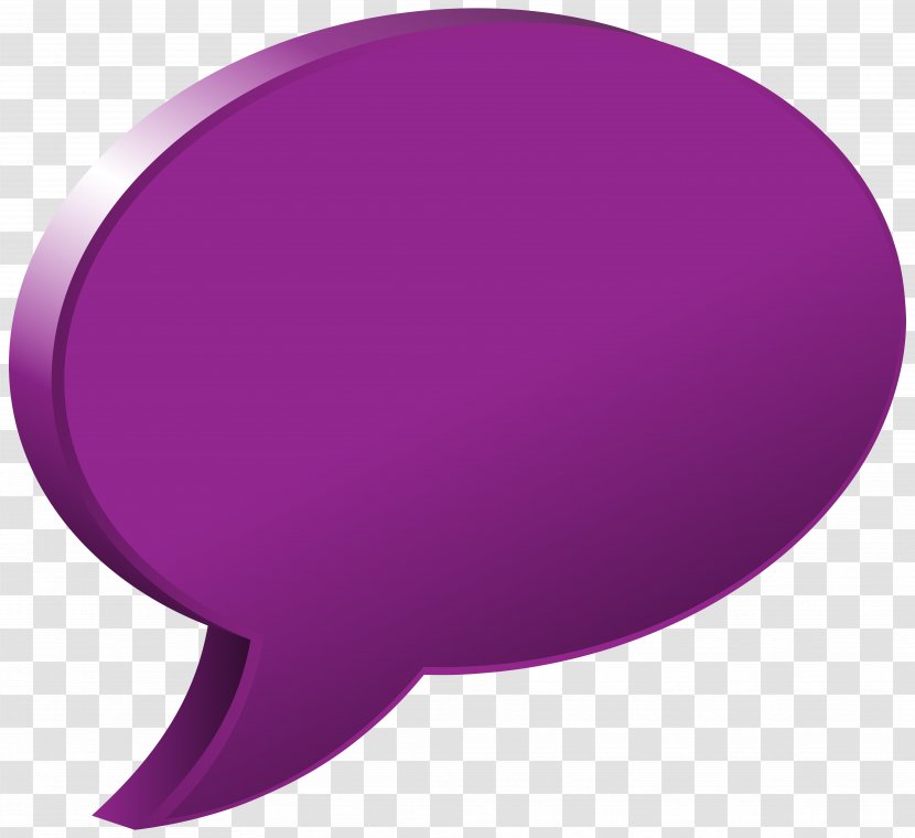 Circle Purple Font - Pink - Speech Bubble Transparent Image Transparent PNG