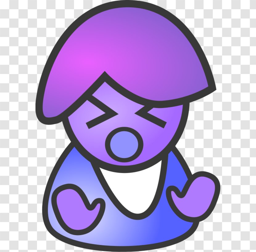 Hatred Emoticon Clip Art - Smiley - Purple People Cliparts Transparent PNG