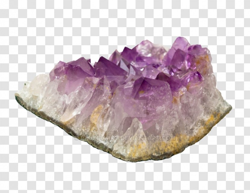 Amethyst Gemstone Crystal Healing Rock - Rose Quartz - Mineral Transparent PNG