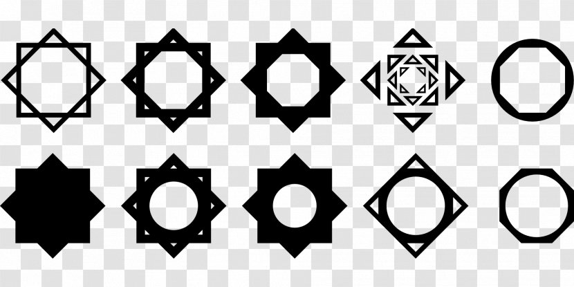 Octagram Star Of Lakshmi Logo Symbol - Triangle - Lakshminarasimha Vector Transparent PNG