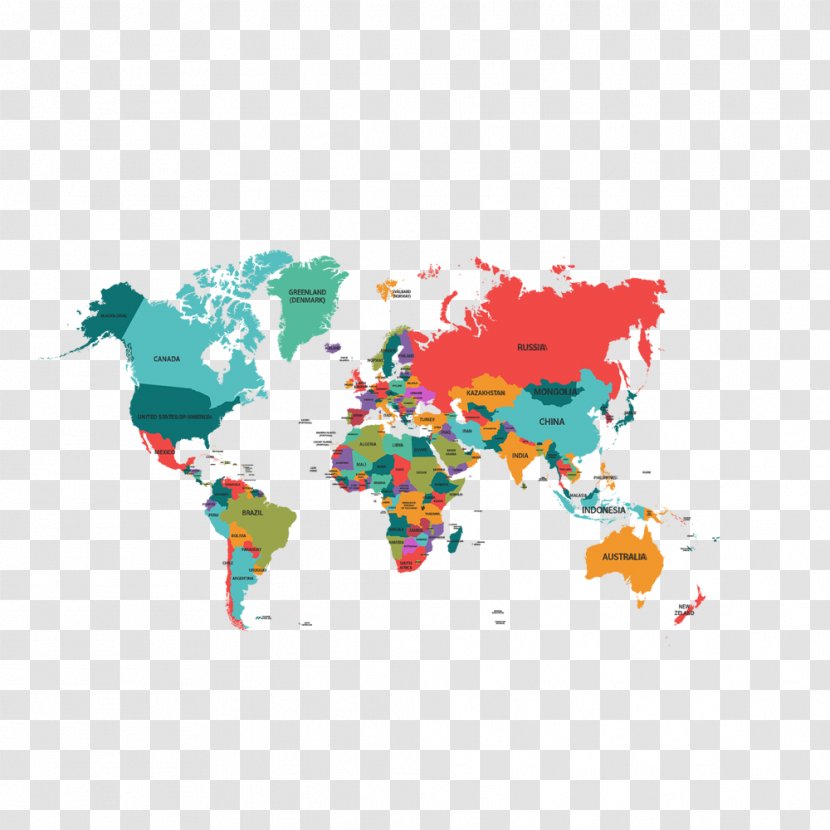 World Map - Border - Creative Transparent PNG