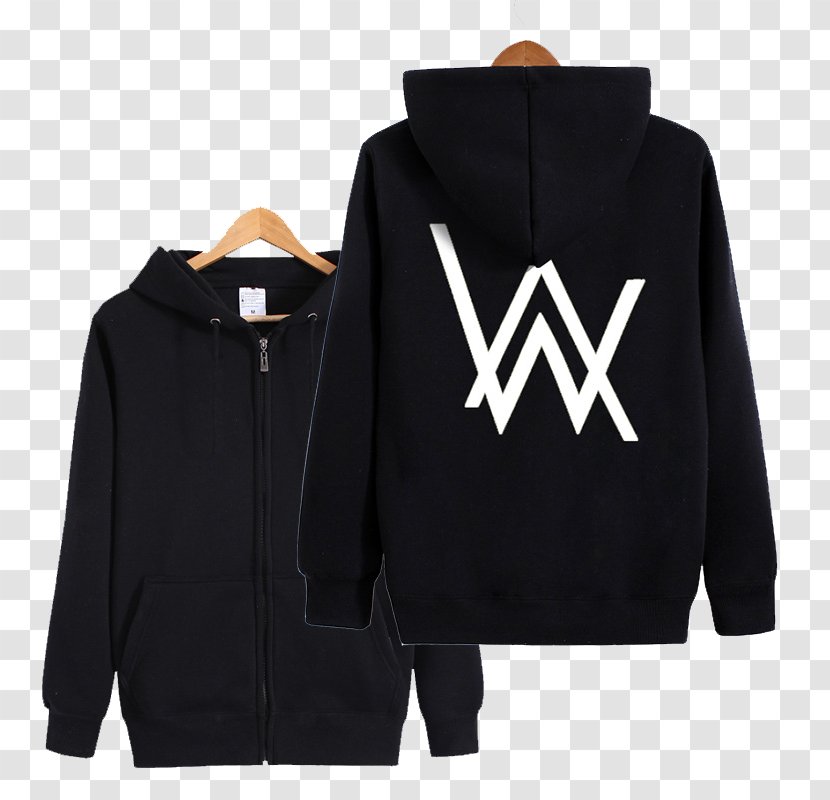 Hoodie T-shirt Sweater Jacket - Alan Walker Transparent PNG