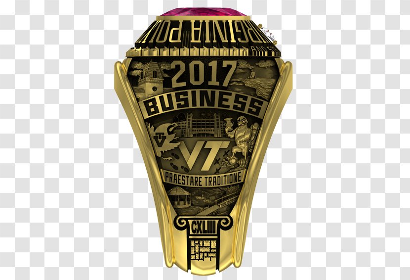 Campus Of Virginia Tech College Engineering Class Ring - 2019 - Graduation Transparent PNG