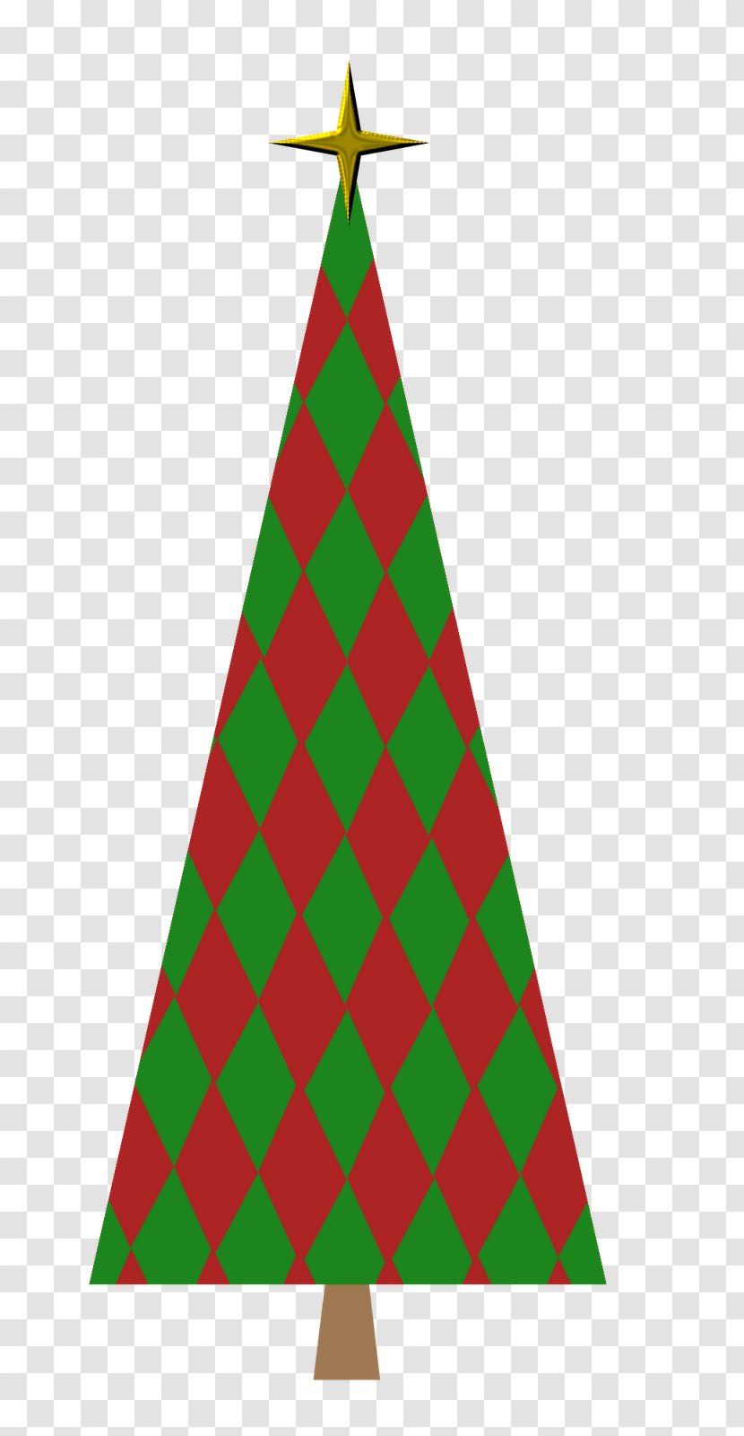 Paper Clip Christmas Tree Art - Pretty Shape Transparent PNG