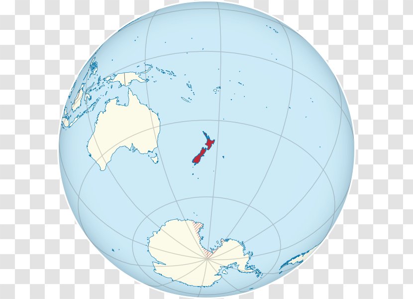 New Zealand Globe Earth Map World Transparent PNG