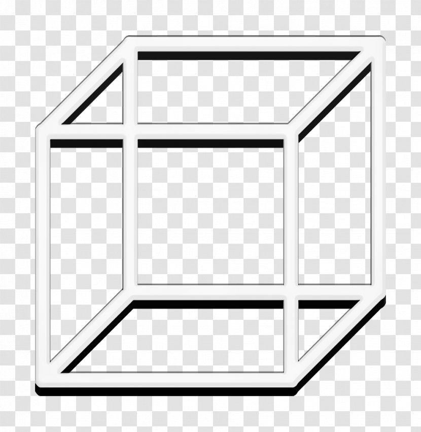 Cube Icon Misc - Rectangle - Window Transparent PNG
