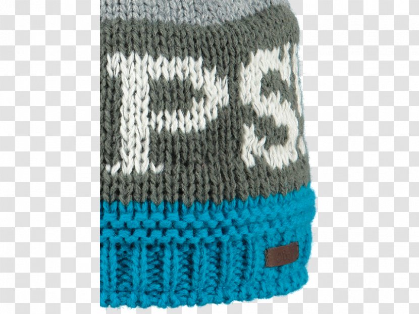 Beanie Barts B.V. Turquoise Wool Transparent PNG