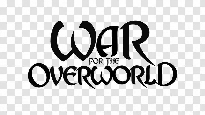 Logo Brand War For The Overworld Font Product - Black - Overlord Fellowship Of Evil Transparent PNG