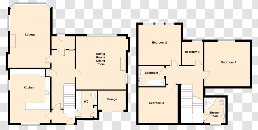 Floor Plan Facade - Design Transparent PNG