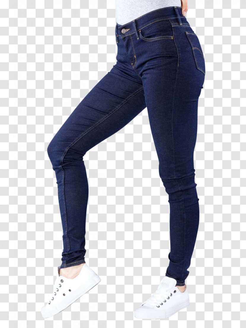 Jeans Waist Denim Leggings Transparent PNG