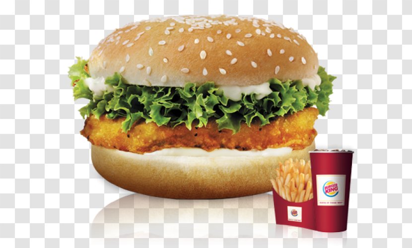 Whopper Cheeseburger BK XXL Big King Hamburger - Food - Chicken Transparent PNG