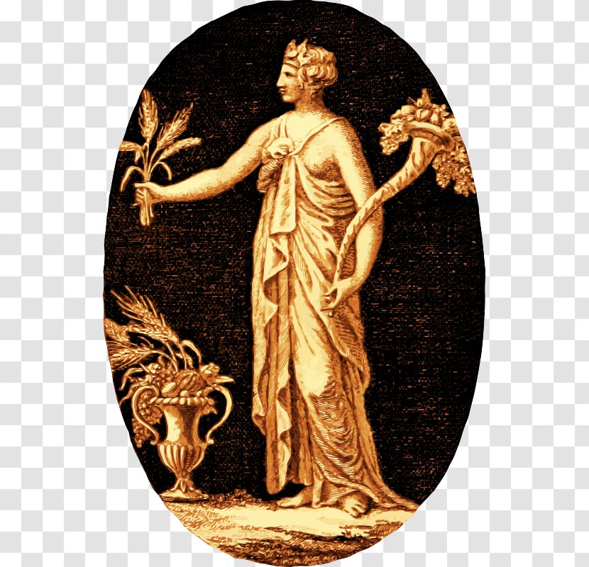 Art Ancient History Hetaira Myth - Autumn Woman Transparent PNG
