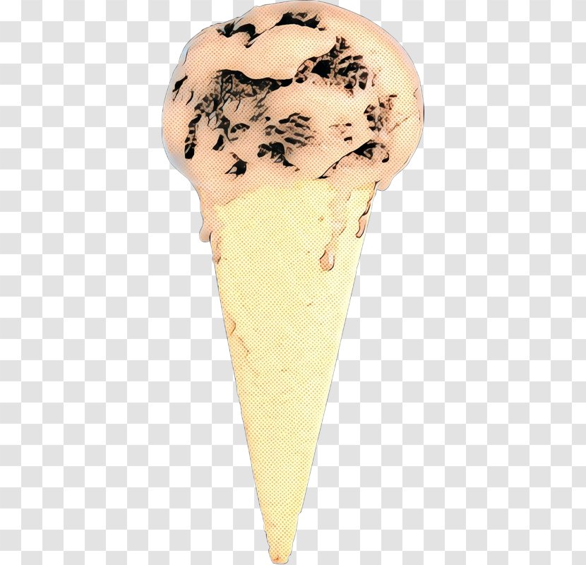 Ice Cream Cones Yellow - Neck - Cone Transparent PNG