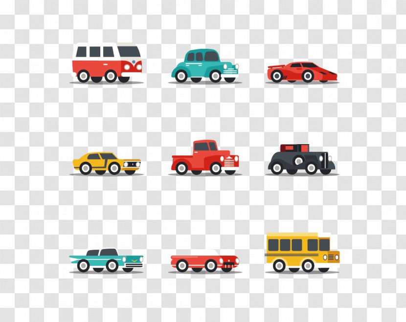 Car Poster - Yellow - Vector Toy Transparent PNG