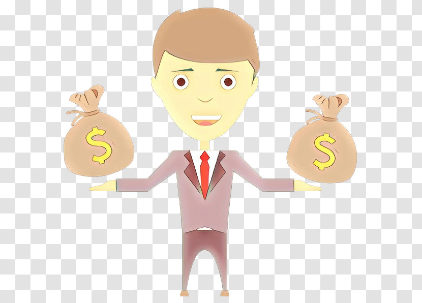 Cartoon Gesture Finger Thumb Transparent PNG