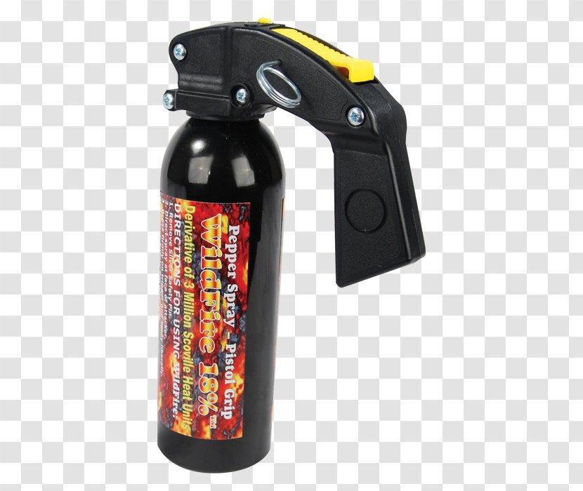 Pepper Spray Mace Capsicum Electroshock Weapon Chili - Oleoresin Transparent PNG