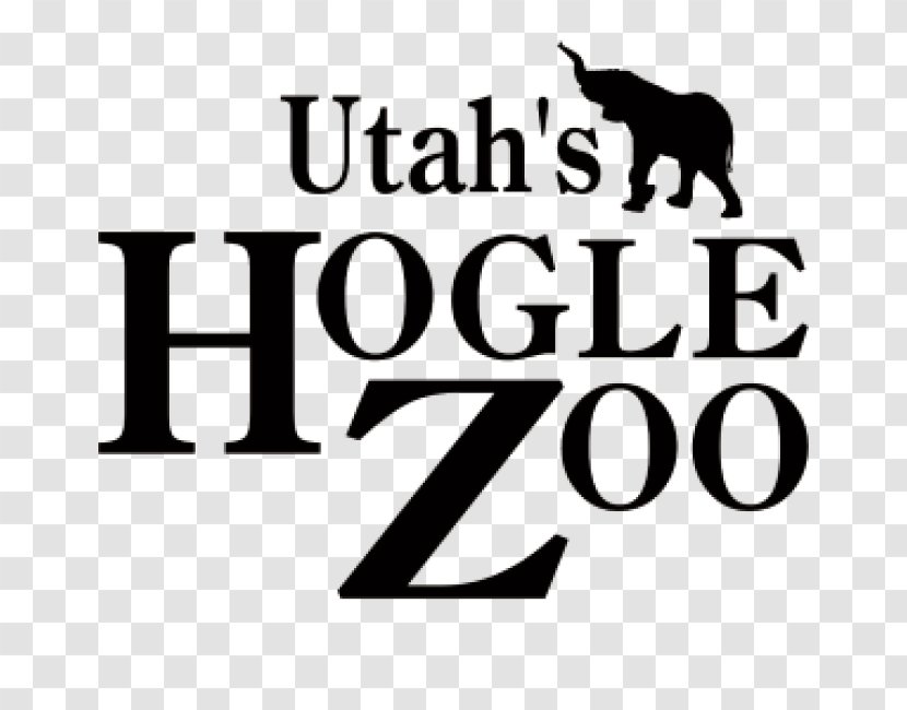 Hogle Zoo Logo North Salt Lake Tourist Attraction - Black And White Transparent PNG