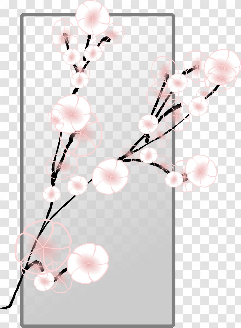 Cherry Blossom Flower Clip Art - Plant Transparent PNG