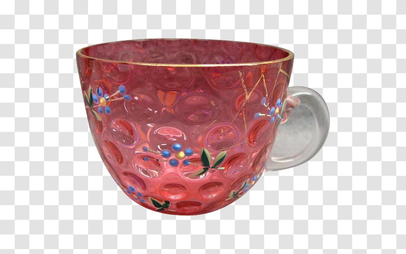 Coffee Cup Plastic Glass Mug - Bowl - Bohemia F;ower Transparent PNG