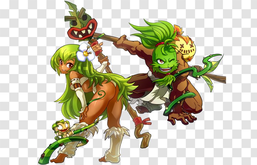 Wakfu Dofus Evangelyne Character Massively Multiplayer Online Role-playing Game - Animation Transparent PNG