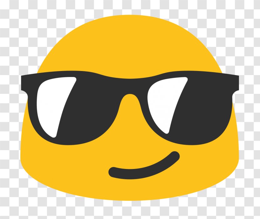 Sunglasses Emoji - Emoticon - Smile Transparent PNG