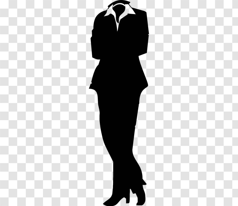 Suit Clip Art - Silhouette Transparent PNG