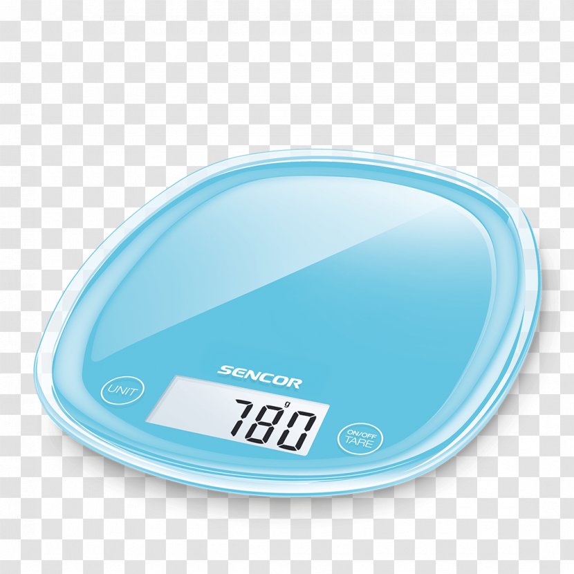 Sencor SKS 30WH Measuring Scales Kitchen Scale Blue - Weighing Transparent PNG