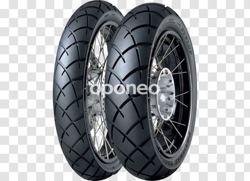 Dunlop Tyres Tire Code Motorcycle Tires - Auto Part - MOTOR TRAIL Transparent PNG